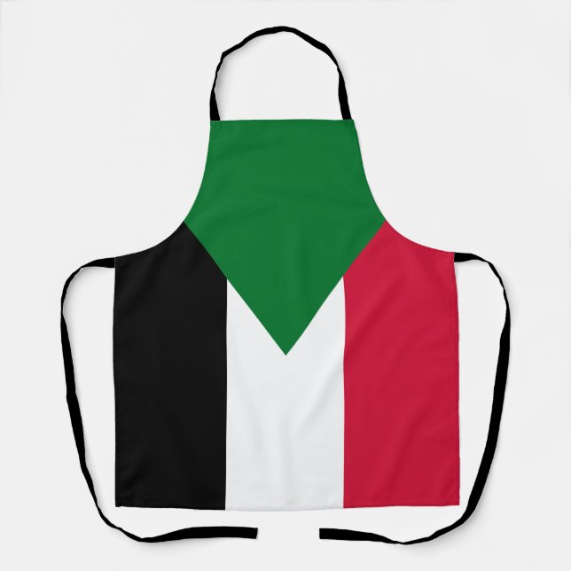 Sudan-Flagge Schürze (Vorderseite)