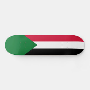 Sudan-Flagge Skateboard