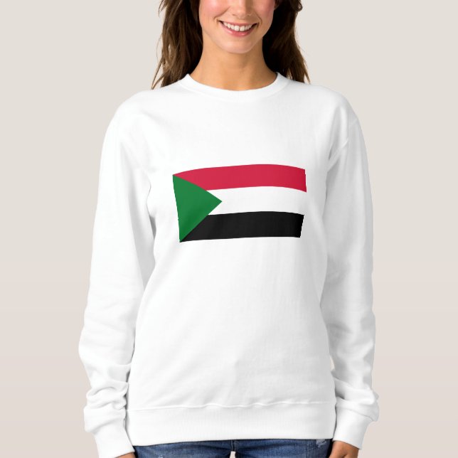 Sudan-Flagge Sweatshirt (Vorderseite)
