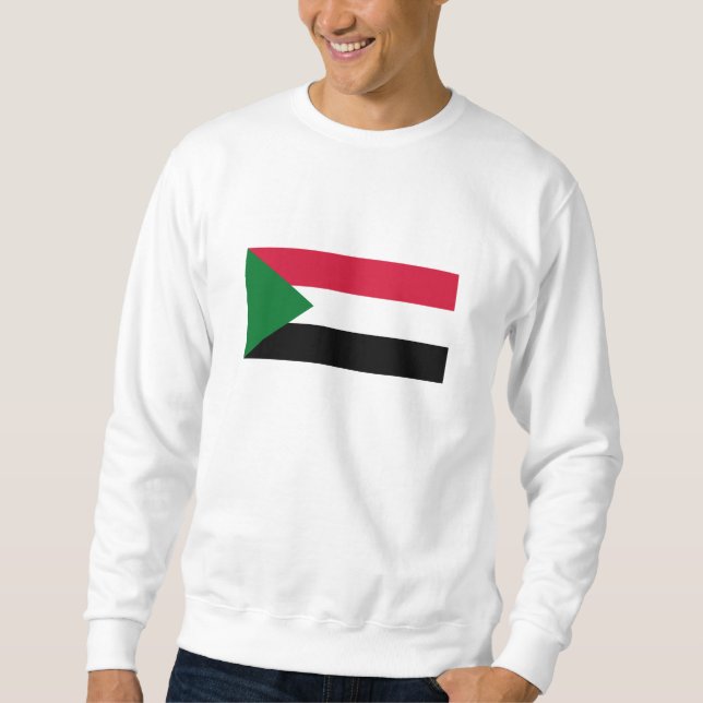 Sudan-Flagge Sweatshirt (Vorderseite)