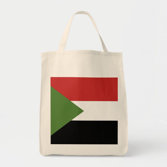 Sudan-Flagge Tragetasche (Vorne)