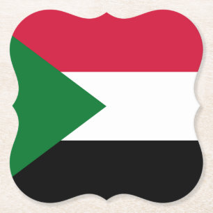 Sudan-Flagge Untersetzer