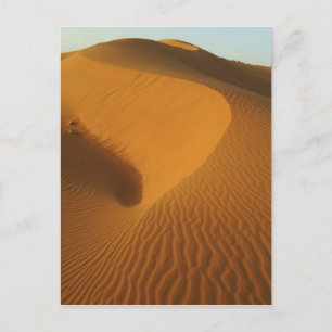Sudan, Norden (Nubia), Dünen in der Wüste Postkarte