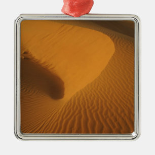 Sudan, Norden (Nubien), Dünen in der Wüste Ornament Aus Metall