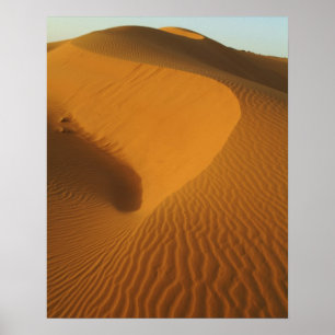 Sudan, Norden (Nubien), Dünen in der Wüste Poster