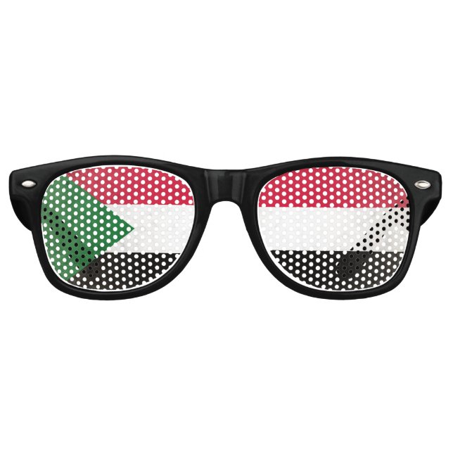 Sudan Partybrille (Vorderseite)