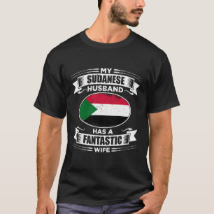 Sudan sudanesische Roots Sudanese Heritage Proud S T-Shirt