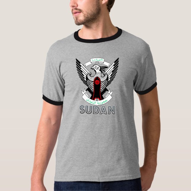 Sudan-Wappen T-Shirt (Vorderseite)