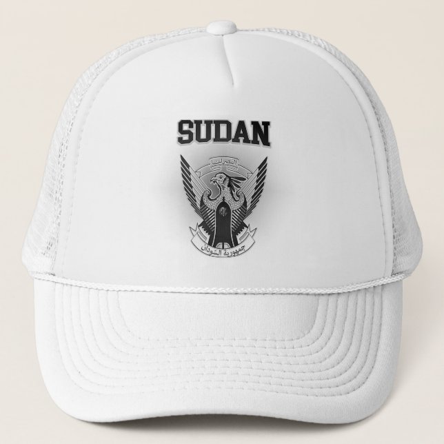 Sudan-Wappen Truckerkappe (Vorderseite)