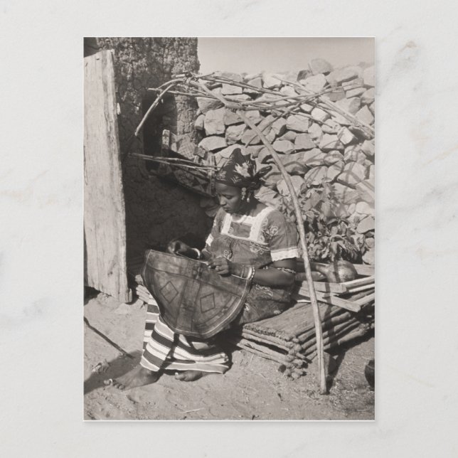 Sudanerin Postkarte (Vorderseite)