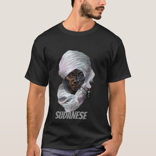 sudanesisch T-Shirt (Vorderseite)