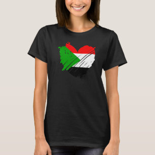 Sudanesische Flagge I Liebe Sudan Es ist in meiner T-Shirt