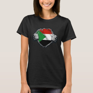 sudanesische Flagge T-Shirt