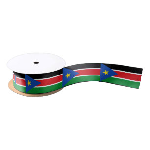 Sudanisches Flaggensüdband Satinband