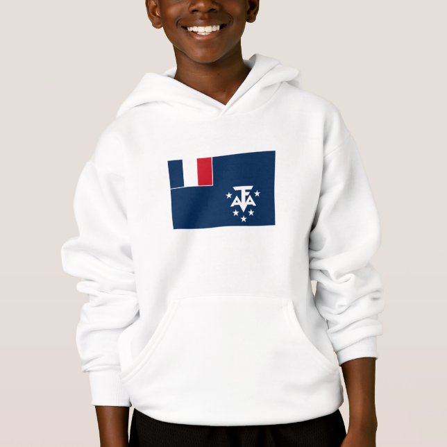 Südantarktische Landschaften in Frankreich Hoodie (Vorderseite)