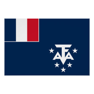 Südantarktische Landschaften in Frankreich Poster