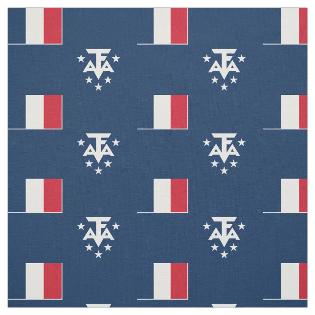 Südantarktische Landschaften in Frankreich Stoff (Muster)