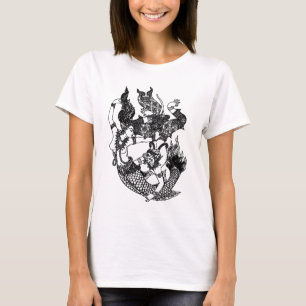 SÜDASIAN ART GOD MERMAID T-Shirt
