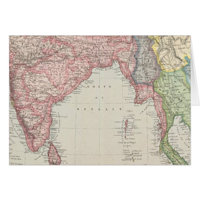 Südasien 2 (Vorderseite (Horizontal))