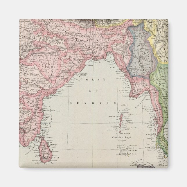 Südasien 2 magnet (Vorne)