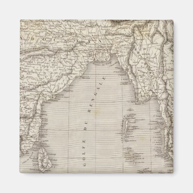 Südasien, Indien Magnet (Vorne)