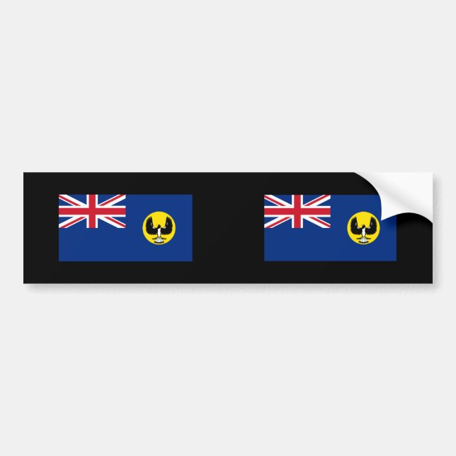 Südaustralien, Australien Autoaufkleber (Vorne)