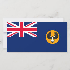 Südaustralische Flagge (australischer Staat) (SA) Karte