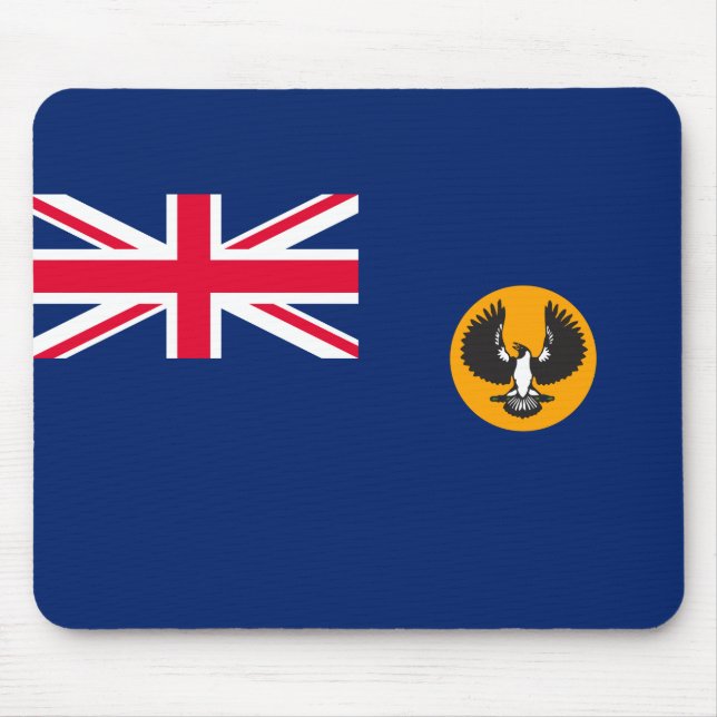 Südaustralische Flagge (australischer Staat) (SA) Mousepad (Vorne)