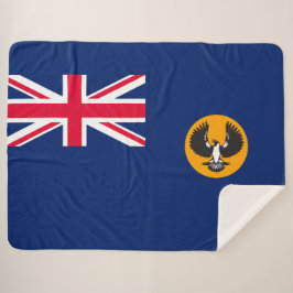 Südaustralische Flagge (australischer Staat) (SA) Sherpadecke