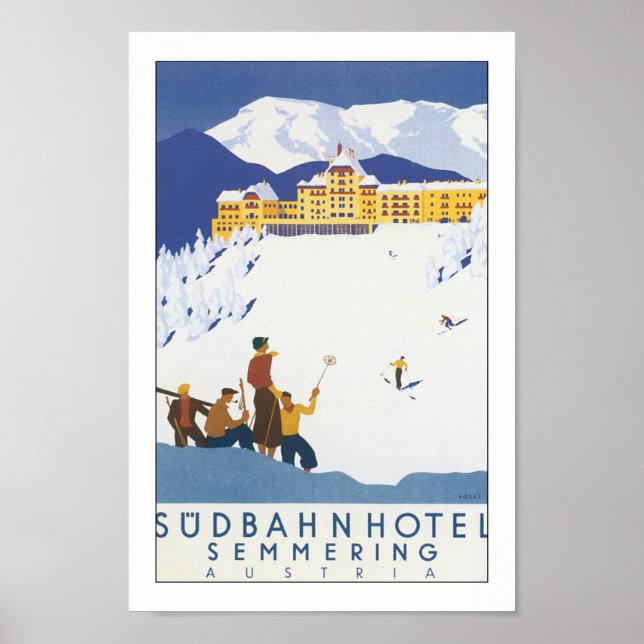 Sudbahn Hotel - Semmering Poster (Vorne)