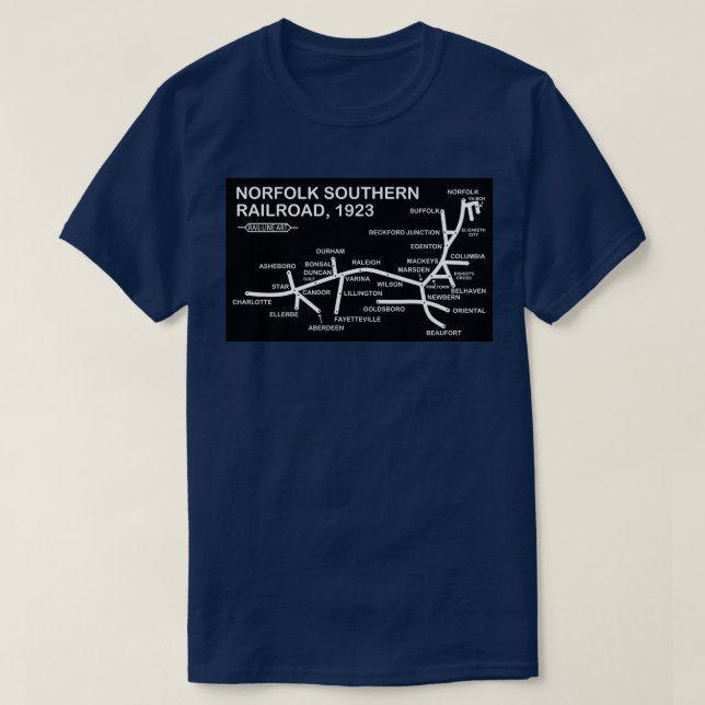 Südbahn Norfolk 1923 T-Shirt (Design vorne)