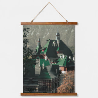 Südbahnhotel Semmering Wandteppich Mit Holzrahmen