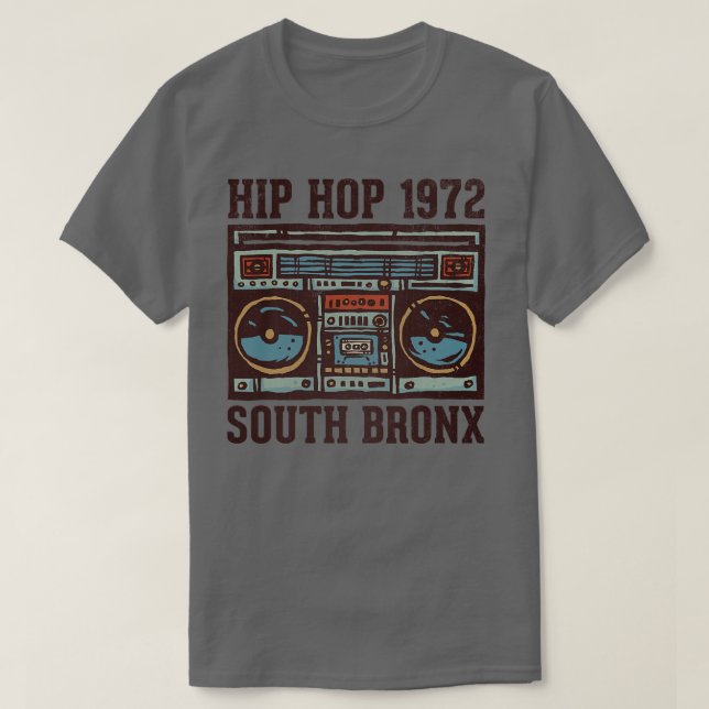 Südbronx 1972 T-Shirt (Design vorne)