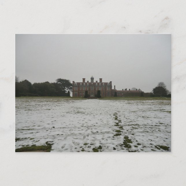 Sudbury Hall in Derbyshire, England Postkarte (Vorderseite)