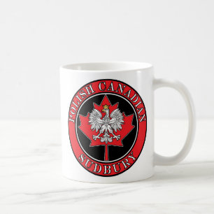 Sudbury Runde Polnisch Kanadische Blatt Kaffeetasse