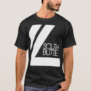 Südbutte-doppelte Linie dunkle T T-Shirt