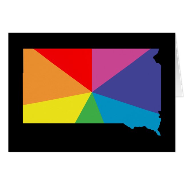 Süddakota-Farbbruch (Vorderseite (Horizontal))