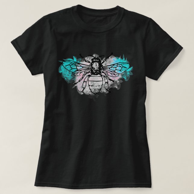 Sudden Cardiac Arrest Survivor, red-ribbon butterf T-Shirt (Design vorne)