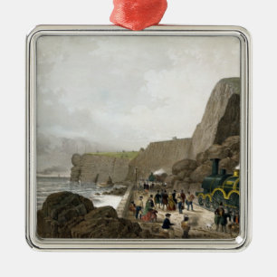 SüdDevon-Eisenbahn Silbernes Ornament