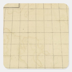 Südeuropa Quadratischer Aufkleber