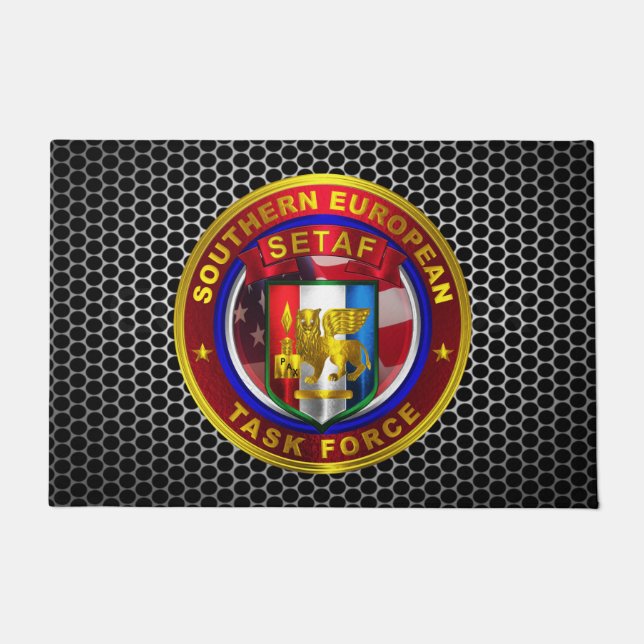 Südeuropäische Task Force (SETAF) Fußmatte (Vorderseite)