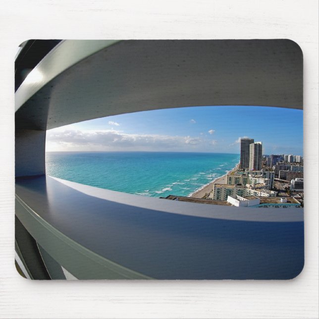 Südflorida-Strandansicht Mousepad (Vorne)