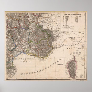 Südfrankreich Poster