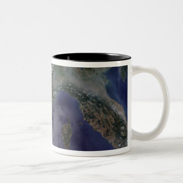 Südfrankreich und Norditalien Zweifarbige Tasse (Rechts)