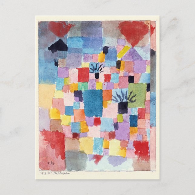 Südgarten | Paul Klee | Postkarte (Vorderseite)