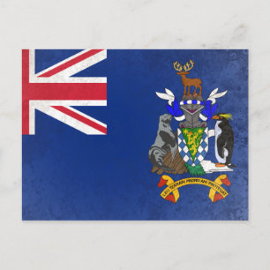 Südgeorgien und die Süd-Sandwich-Inseln Postkarte