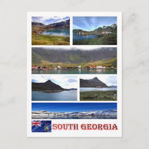 Südgeorgien und Südsandwich - Postkarte