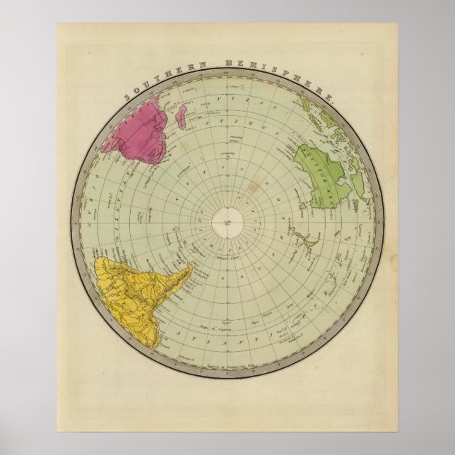 Südhalbkugel 2 poster (Vorne)