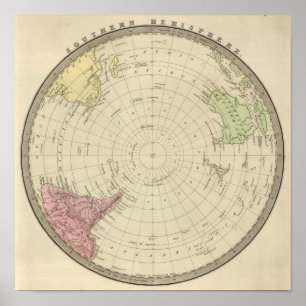 Südhalbkugel 3 poster