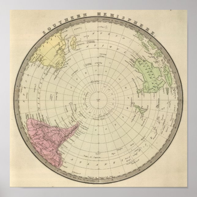 Südhalbkugel 3 poster (Vorne)